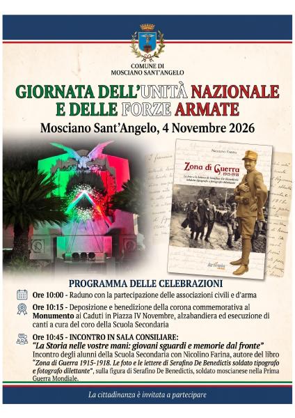 Giornata dell’Unità Nazionale e delle Forze Armate